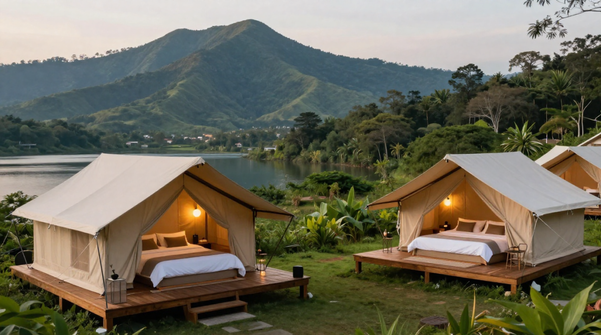 Rekomendasi Tempat Glamping Mewah dengan Pemandangan Alam
