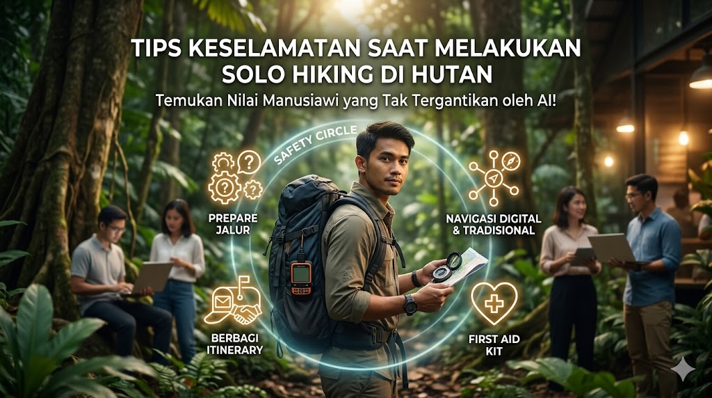 Tips Keselamatan Saat Melakukan Solo Hiking di Hutan