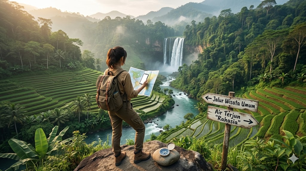 cara mencari destinasi wisata lokal yang belum terjamah