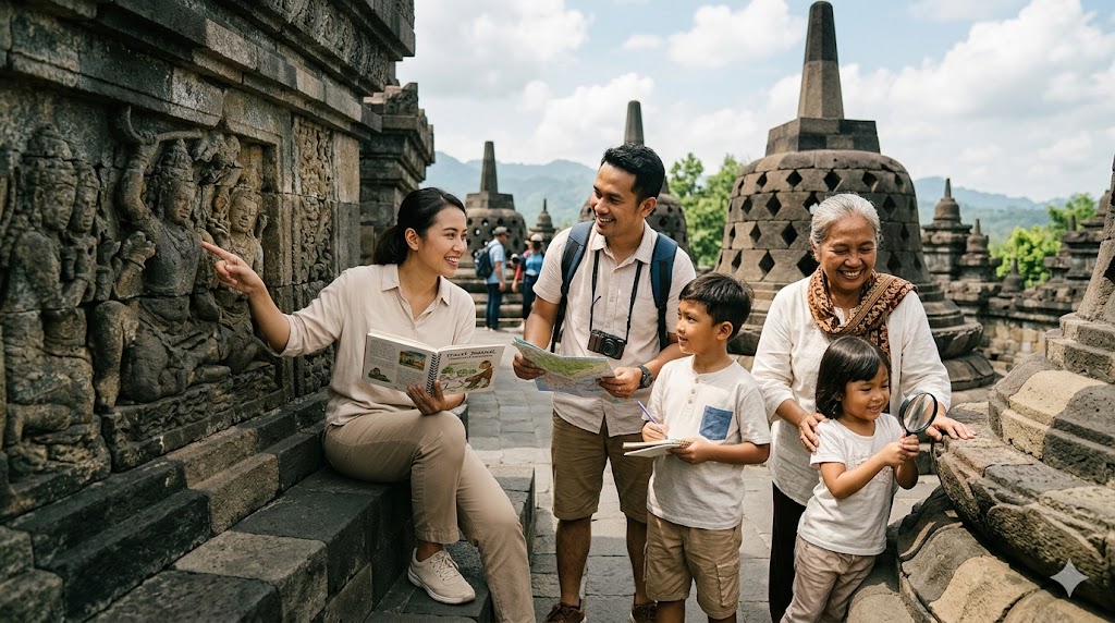 tips merencanakan family travel yang edukatif dan menyenangkan